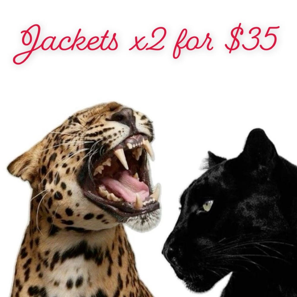 Bundle Jackets x2 for $35!